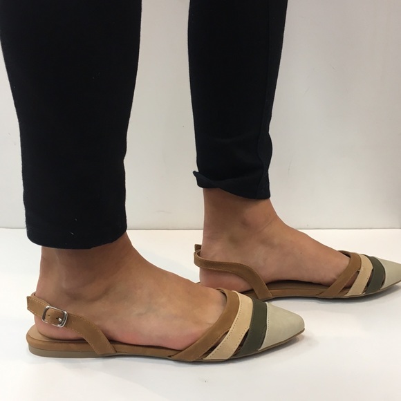 🌿Caged Strappy Buckle Ankle Strap Flat Sandal🌿 - Picture 6 of 6